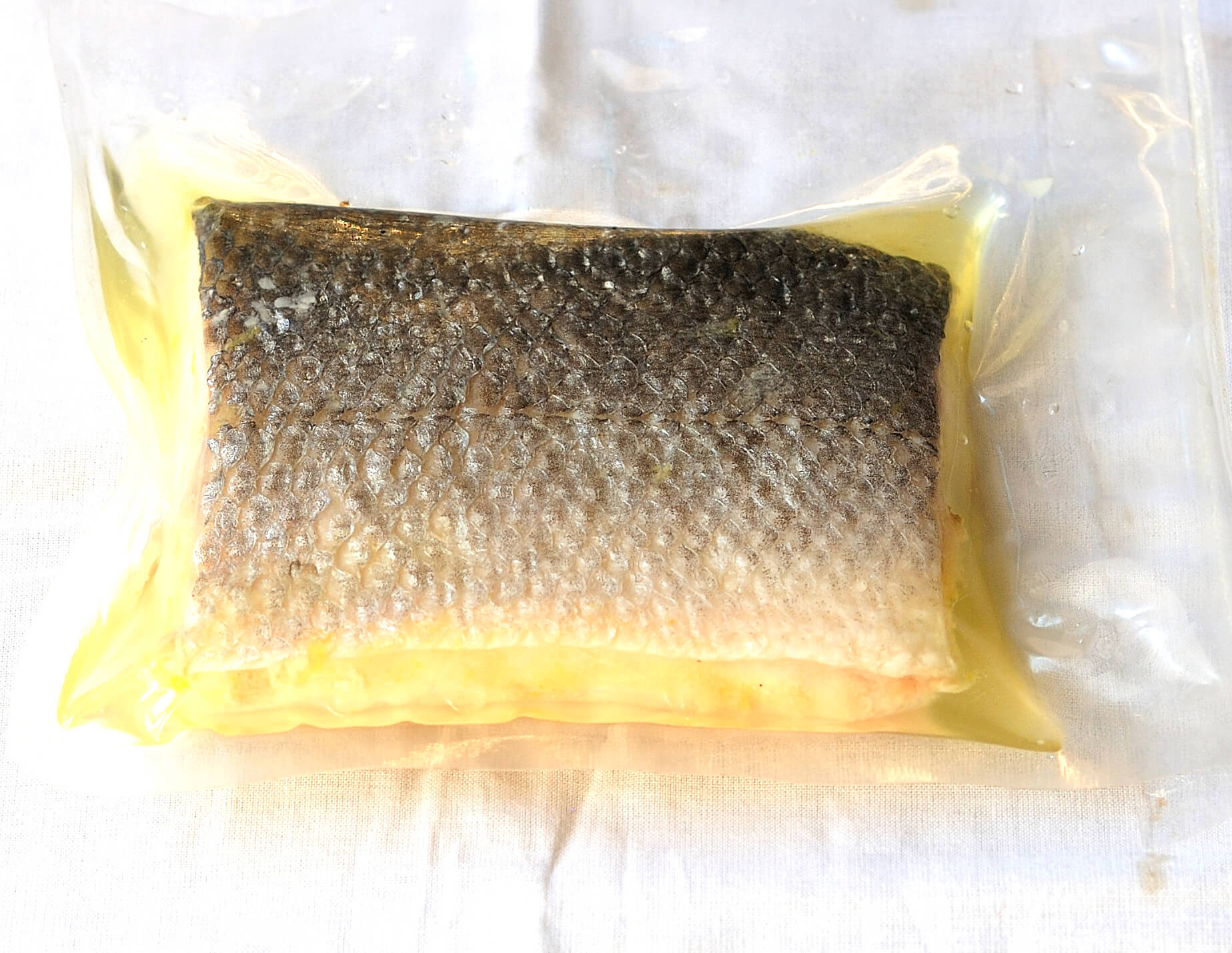 Branzino in sacchetto